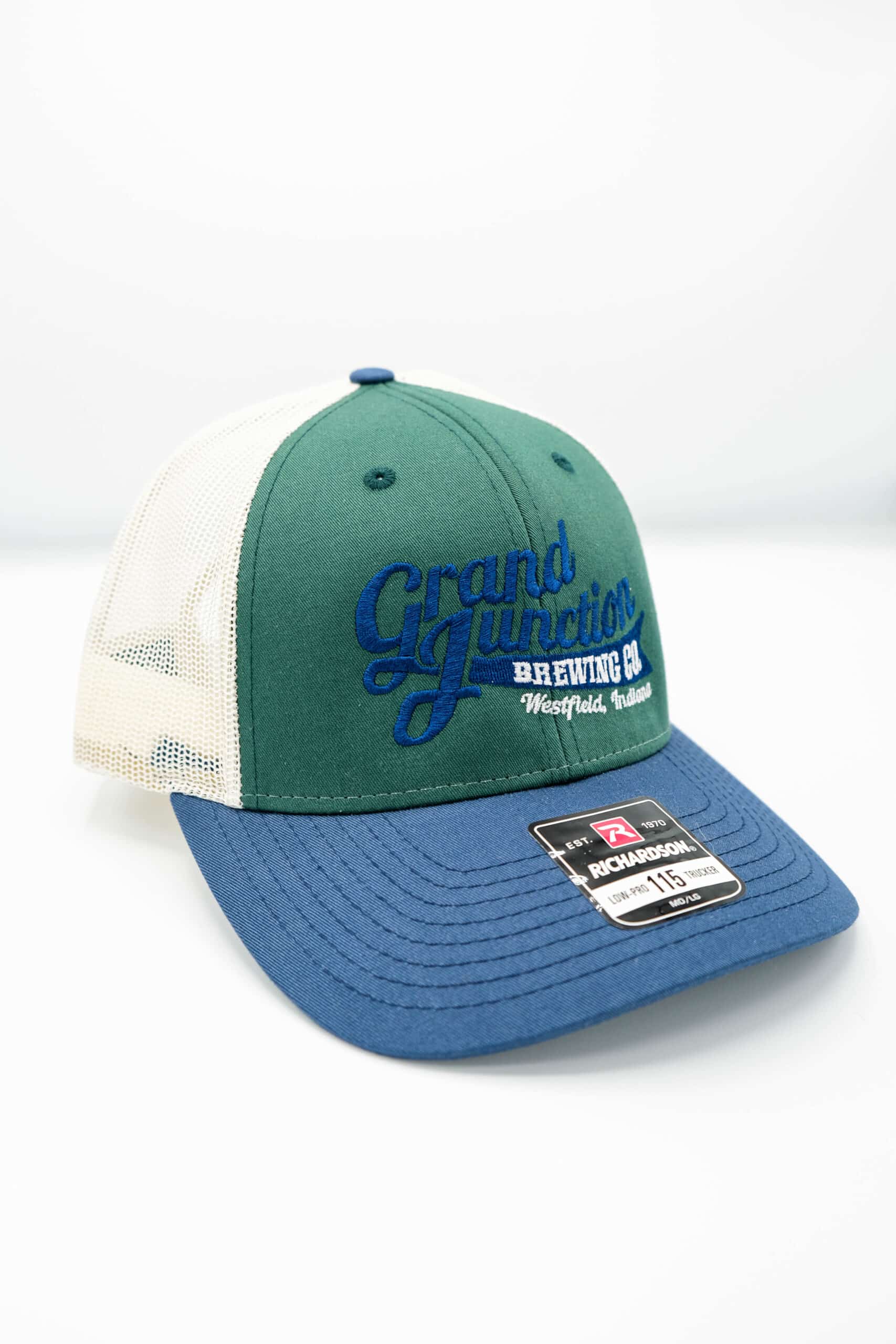 Blue & Green Trucker Hat - Grand Junction Brewing Co.