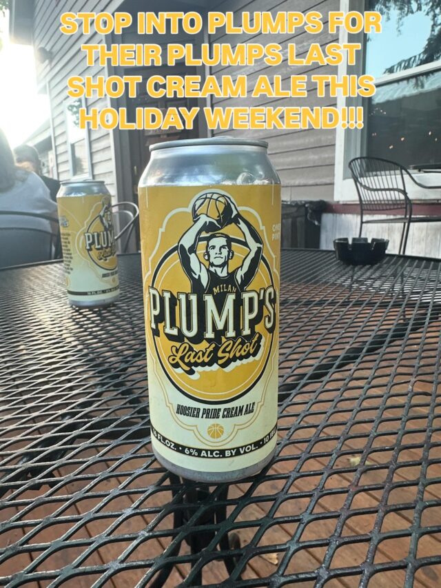 Grand Junction is the proud provider of Plumps Last Shot Cream Ale as the house beer for Plumps Last Shot in Broadripple.

Stop by & grab a pints of this delicious Cream Ale. Maybe even stop by our brewery afterwards and check out some of our other beers too up the road in Westfield 🍻 

#GJBC #4thofjulyweekend #CreamAle #hoosiers #plumps #westfieldoriginal #localbeer